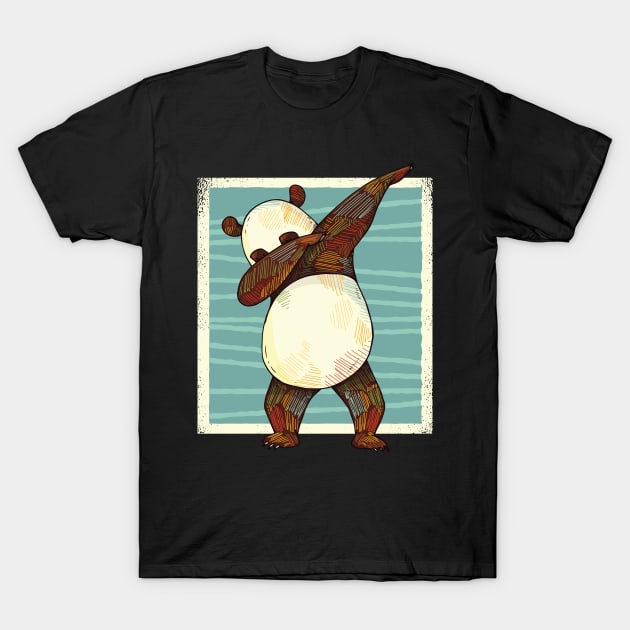 Dabbing Panda T-Shirt by LR_Collections